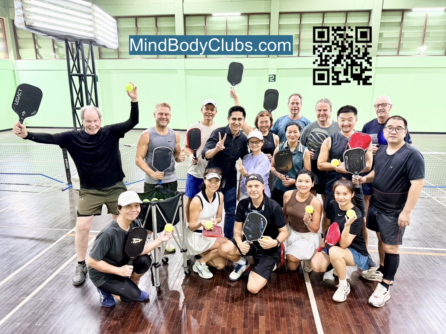 Pickleball learning chiang mai 